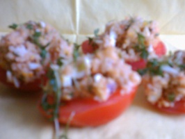 Tomaten mit Couscous